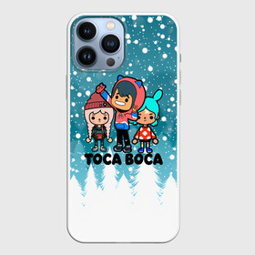 Чехол для iPhone 13 Pro Max с принтом Новогодний Toca Boca. в Новосибирске,  |  | merry christmas | toca boca | toca life world | зима близко | игра | леон | новогодний | новый год | рита | рождество | снег | снежинки | тока бока | тока бока лайф | туса воса