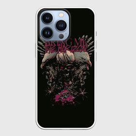 Чехол для iPhone 13 Pro с принтом Skull and Eagle BMTH в Новосибирске,  |  | alternative | bring me the horizon | metall | music | rock | альтернатива | бринг ми зэ харайзон | бринги | металл | музыка | рок