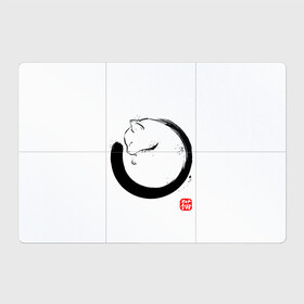 Магнитный плакат 3Х2 с принтом Котик на тебе спит в Новосибирске, Полимерный материал с магнитным слоем | 6 деталей размером 9*9 см | Тематика изображения на принте: cat | cats | киса | киска | кот | котенок | коты | кошечка | кошка | кошки | мем | мем с котом | феншуй