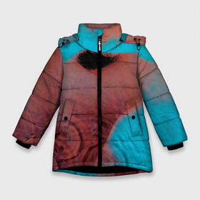 Зимняя куртка для девочек 3D с принтом Meddle - Pink Floyd в Новосибирске, ткань верха — 100% полиэстер; подклад — 100% полиэстер, утеплитель — 100% полиэстер. | длина ниже бедра, удлиненная спинка, воротник стойка и отстегивающийся капюшон. Есть боковые карманы с листочкой на кнопках, утяжки по низу изделия и внутренний карман на молнии. 

Предусмотрены светоотражающий принт на спинке, радужный светоотражающий элемент на пуллере молнии и на резинке для утяжки. | pink floyd | pinkfloyd | альбом | арт | артрок | дэвид гилмор | пинк флойд | пинкфлойд | прогрессивный | психоделический | ричард райт | роджер уотерс | рок группа | сид барретт | симфонический | спэйс | эйсид