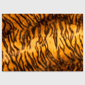 Поздравительная открытка с принтом Шкура тигра 2022 в Новосибирске, 100% бумага | плотность бумаги 280 г/м2, матовая, на обратной стороне линовка и место для марки
 | 2022 | год тигра | новый год | новый год 2022 | символ года | тигр | тигренок | тигрица | тигры