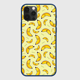 Чехол для iPhone 12 Pro Max с принтом Банановый Бум в Новосибирске, Силикон |  | банан | банановый | бананы | паттерн | прикол | фрукты