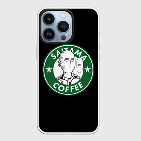 Чехол для iPhone 13 Pro с принтом ONE PUNCH MAN OK COFFEE в Новосибирске,  |  | one punch man | onepunch man | onepunchman | oppai | saitama | ван панч мен | ванпанч мен | ванпанчмен | макото миядзаки | сайтама | человек один удар