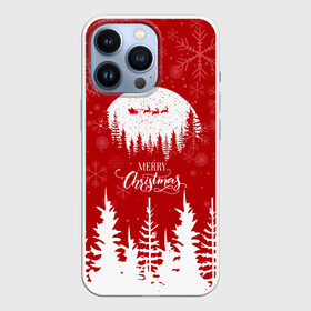 Чехол для iPhone 13 Pro с принтом Merry Christmas Новогодний шар. в Новосибирске,  |  | 2022 | happy new year | merry christmas | год тигра | зима близко | нг | новогодний | новогодний тигр | новогодняя символика | новый год | новый год 2022 | рождество | символ 2022 года | снег | снежинки | тигр