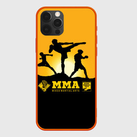 Чехол для iPhone 12 Pro с принтом ММА (Mixed Martial Arts) в Новосибирске, силикон | область печати: задняя сторона чехла, без боковых панелей | bellator | boxing | fight club | mixed martial arts | ufc | айкидо | беллатор | боевые искусства | боец | бои | бои без правил | бойцовский клуб | бокс | борьба | воин | джиуджитсу | дзюдо | единоборства | карате | кикбоксинг