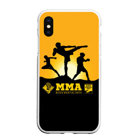 Чехол для iPhone XS Max матовый с принтом ММА (Mixed Martial Arts) в Новосибирске, Силикон | Область печати: задняя сторона чехла, без боковых панелей | Тематика изображения на принте: bellator | boxing | fight club | mixed martial arts | ufc | айкидо | беллатор | боевые искусства | боец | бои | бои без правил | бойцовский клуб | бокс | борьба | воин | джиуджитсу | дзюдо | единоборства | карате | кикбоксинг