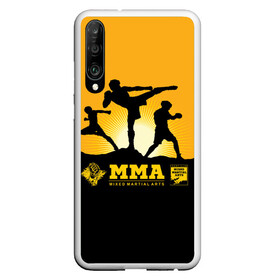 Чехол для Honor P30 с принтом ММА (Mixed Martial Arts) в Новосибирске, Силикон | Область печати: задняя сторона чехла, без боковых панелей | Тематика изображения на принте: bellator | boxing | fight club | mixed martial arts | ufc | айкидо | беллатор | боевые искусства | боец | бои | бои без правил | бойцовский клуб | бокс | борьба | воин | джиуджитсу | дзюдо | единоборства | карате | кикбоксинг