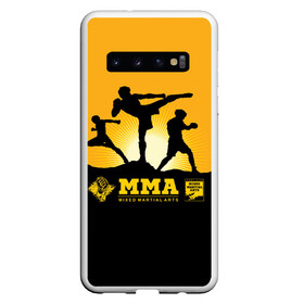 Чехол для Samsung Galaxy S10 с принтом ММА (Mixed Martial Arts) в Новосибирске, Силикон | Область печати: задняя сторона чехла, без боковых панелей | Тематика изображения на принте: bellator | boxing | fight club | mixed martial arts | ufc | айкидо | беллатор | боевые искусства | боец | бои | бои без правил | бойцовский клуб | бокс | борьба | воин | джиуджитсу | дзюдо | единоборства | карате | кикбоксинг