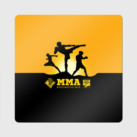 Магнит виниловый Квадрат с принтом ММА (Mixed Martial Arts) в Новосибирске, полимерный материал с магнитным слоем | размер 9*9 см, закругленные углы | bellator | boxing | fight club | mixed martial arts | ufc | айкидо | беллатор | боевые искусства | боец | бои | бои без правил | бойцовский клуб | бокс | борьба | воин | джиуджитсу | дзюдо | единоборства | карате | кикбоксинг