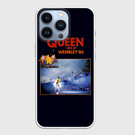 Чехол для iPhone 13 Pro с принтом Queen    Live at Wembley 86 в Новосибирске,  |  | freddie mercury | paul rodgers | queen | quen | альбом | брайан мэй | глэм | джон дикон | квин | королева | куин | меркури | меркьюри | музыкант | мэркури | певец | песня | поп | роджер тейлор | рок группа | фаррух булсара