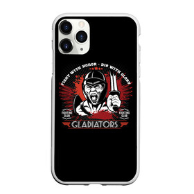 Чехол для iPhone 11 Pro Max матовый с принтом GLADIATORS в Новосибирске, Силикон |  | bellator | boxing | fight club | mixed martial arts | ufc | айкидо | беллатор | боевые искусства | боец | бои без правил | бойцовский клуб | бокс | борьба | гладиатор | джиуджитсу | дзюдо | единоборства | карате | кикбоксинг