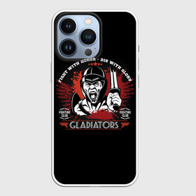 Чехол для iPhone 13 Pro с принтом GLADIATORS в Новосибирске,  |  | Тематика изображения на принте: bellator | boxing | fight club | mixed martial arts | ufc | айкидо | беллатор | боевые искусства | боец | бои без правил | бойцовский клуб | бокс | борьба | гладиатор | джиуджитсу | дзюдо | единоборства | карате | кикбоксинг