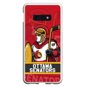 Чехол для Samsung S10E с принтом Оттава Сенаторз Ottawa Senators в Новосибирске, Силикон | Область печати: задняя сторона чехла, без боковых панелей | hockey | nhl | ottawa | ottawa senators | senators | usa | нхл | оттава | оттава сенаторз | сенаторз | спорт | сша | хоккей | шайба