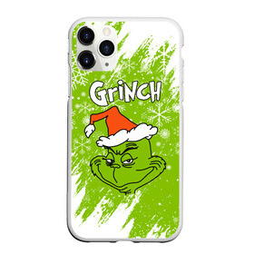 Чехол для iPhone 11 Pro матовый с принтом Grinch Green. в Новосибирске, Силикон |  | 2022 | grinch | happy new year | merry christmas | год тигра | гринч | зима близко | нг | новогодний | новый год | новый год 2022 | рождество | снег | снежинки