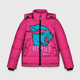 Зимняя куртка для мальчиков 3D с принтом Mr Beast Gaming Full Print (Pink edition) в Новосибирске, ткань верха — 100% полиэстер; подклад — 100% полиэстер, утеплитель — 100% полиэстер | длина ниже бедра, удлиненная спинка, воротник стойка и отстегивающийся капюшон. Есть боковые карманы с листочкой на кнопках, утяжки по низу изделия и внутренний карман на молнии. 

Предусмотрены светоотражающий принт на спинке, радужный светоотражающий элемент на пуллере молнии и на резинке для утяжки | Тематика изображения на принте: gamer | games | gaming | mr beast | mrbeast | youtube | блогеры | игры | мистер бист | ютуберы