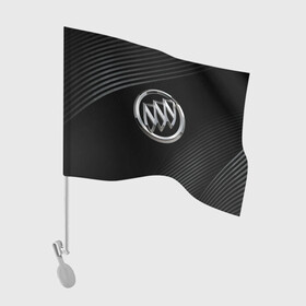 Флаг для автомобиля с принтом Buick | Black wave background в Новосибирске, 100% полиэстер | Размер: 30*21 см | auto | avista | buick | cascada | enclave | encore | logo | regal | verano | wildcat | авто | автомобиль | ам | бьюик | бюик | лого | логотип | машина | машины | эмблема