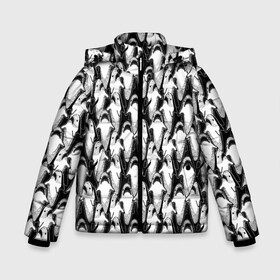 Зимняя куртка для мальчиков 3D с принтом Хищные Рыбы в Новосибирске, ткань верха — 100% полиэстер; подклад — 100% полиэстер, утеплитель — 100% полиэстер | длина ниже бедра, удлиненная спинка, воротник стойка и отстегивающийся капюшон. Есть боковые карманы с листочкой на кнопках, утяжки по низу изделия и внутренний карман на молнии. 

Предусмотрены светоотражающий принт на спинке, радужный светоотражающий элемент на пуллере молнии и на резинке для утяжки | fish | ocean | predator | shark | white shark | акула | белая акула | зубы | море | морской хищник | океан | рыба | хищная рыба | хищник