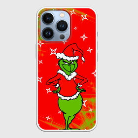 Чехол для iPhone 13 Pro с принтом Новогодний Grinch на танцполе. в Новосибирске,  |  | 2022 | grinch | happy new year | merry christmas | год тигра | гринч | зима близко | нг | новогодний | новый год | новый год 2022 | рождество | снег | снежинки
