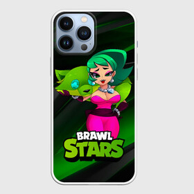 Чехол для iPhone 13 Pro Max с принтом LOLA BRAWLSTARS dark green в Новосибирске,  |  | brawl | brawl stars | brawlstars | lola | бравл | бравлстарс | лола | лоли | разрушитель