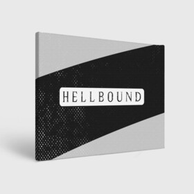 Холст прямоугольный с принтом HELLBOUND - Полосы в Новосибирске, 100% ПВХ |  | bound | hell | hellbound | netflix | series | ада | зов | корейский | культура | монстры | поп | сериал | сериалы