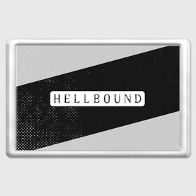 Магнит 45*70 с принтом HELLBOUND - Полосы в Новосибирске, Пластик | Размер: 78*52 мм; Размер печати: 70*45 | bound | hell | hellbound | netflix | series | ада | зов | корейский | культура | монстры | поп | сериал | сериалы