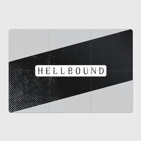 Магнитный плакат 3Х2 с принтом HELLBOUND - Полосы в Новосибирске, Полимерный материал с магнитным слоем | 6 деталей размером 9*9 см | bound | hell | hellbound | netflix | series | ада | зов | корейский | культура | монстры | поп | сериал | сериалы