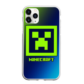 Чехол для iPhone 11 Pro матовый с принтом МАЙНКРАФТ - КРИПЕР в Новосибирске, Силикон |  | craft | creeper | dungeons | game | games | logo | mine | minecraft | miner | zombie | данжен | зомби | игра | игры | крафт | крипер | лого | логотип | майкрафт | майн | майнкрафт | символ