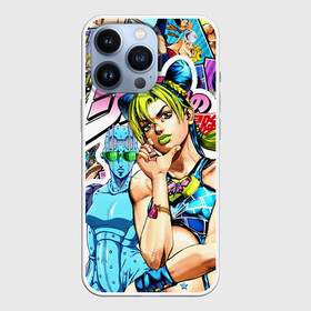 Чехол для iPhone 13 Pro с принтом JoJos Bizarre Adventure   Джолин Кудзё в Новосибирске,  |  | anime | jojo | jojo bizarre adventure | jojo no kimyou na bouken | jojos bizarre adventure | jolyne cujoh | stone ocean | аниме | джоджо | джолин кудзё | манга