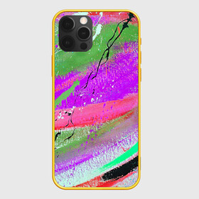 Чехол для iPhone 12 Pro с принтом Красочный взрыв в Новосибирске, силикон | область печати: задняя сторона чехла, без боковых панелей | абстракция | краски | пестрый | хаос | цветной