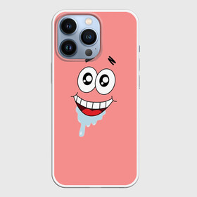 Чехол для iPhone 13 Pro с принтом Патрик Стар в Новосибирске,  |  | patrick | patrick star | spongebob | spongebob squarepants | губка боб | губка боб квадратные штаны | патрик | патрик стар