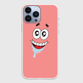 Чехол для iPhone 13 Pro Max с принтом Патрик Стар в Новосибирске,  |  | patrick | patrick star | spongebob | spongebob squarepants | губка боб | губка боб квадратные штаны | патрик | патрик стар