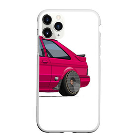 Чехол для iPhone 11 Pro матовый с принтом Ford Escort art в Новосибирске, Силикон |  | Тематика изображения на принте: art | ford | fordescort | rs | stance