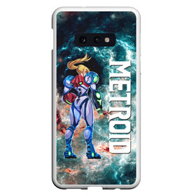 Чехол для Samsung S10E с принтом Samus Aran | Space | Metroid Dread в Новосибирске, Силикон | Область печати: задняя сторона чехла, без боковых панелей | Тематика изображения на принте: game | logo | mercurysteam | metroid | metroid dread | metroid fusion | samus aran | игра | компьютерная игра | лого | логотип | метроид | метроид дреад | мэтроид | мэтройдо дореддо | самус аран | эмблема