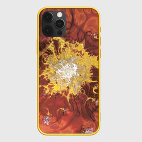Чехол для iPhone 12 Pro Max с принтом Коллекция Journey Обжигающее солнце 396-134 в Новосибирске, Силикон |  | abstraction | fractal | orange | red | sunny | yellow | абстракция | желтый | красный | оранжевый | солнечный | фрактал