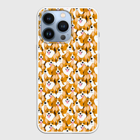 Чехол для iPhone 13 Pro с принтом Собаки Корги в Новосибирске,  |  | animal | corgi | dog | welsh corgi pembroke | вельш корги | вельш корги пемброк | друг человека | животное | кардиган | карликовая овчарка | кинолог | корги | королевский корги | пастушья собака | пёс | собака корги