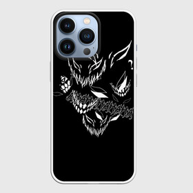 Чехол для iPhone 13 Pro с принтом Drain Face в Новосибирске,  |  | 10007 | anime | dead ghoul | dead inside | depression | dota | drain | drain face | phonk | phonk face | zxc | zxcursed | альт | аниме | гуль | дед инсайд | дэд инсайд | курсед