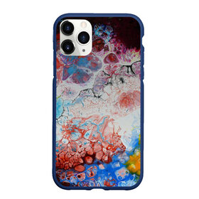 Чехол для iPhone 11 Pro Max матовый с принтом ЦветоТрэш в Новосибирске, Силикон |  | Тематика изображения на принте: абстракция | молодежный | пестрый | цветной | яркий