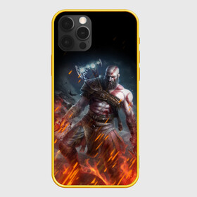 Чехол для iPhone 12 Pro с принтом КРАТОС В ОГНЕ | GOD OF WAR (НА СПИНЕ) в Новосибирске, силикон | область печати: задняя сторона чехла, без боковых панелей | ascension | betrayal | chains of olympus | cratos | ghost of sparta | god of war | hack and slash | kratos | logo | ragnarok | rune | war | атрей | бог войны | война | год ов вар | год оф вар | игра | иероглифы | кратос | лого | логотип | рагнарёк | руны 