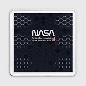 Магнит 55*55 с принтом NASA 3D LOGO   НАСА 3D логотип в Новосибирске, Пластик | Размер: 65*65 мм; Размер печати: 55*55 мм | elon | mask | musk | nasa | space x | star | америка | астронавт | звезды | земля | илон | космонавт | космос | луна | марс | маск | наса | планета | ракета | флаг