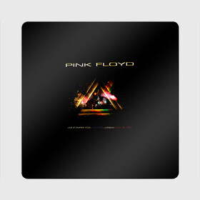 Магнит виниловый Квадрат с принтом Live at the Empire Pool - Pink Floyd в Новосибирске, полимерный материал с магнитным слоем | размер 9*9 см, закругленные углы | Тематика изображения на принте: pink floyd | pinkfloyd | альбом | арт | артрок | дэвид гилмор | пинк флойд | пинкфлойд | прогрессивный | психоделический | ричард райт | роджер уотерс | рок группа | сид барретт | симфонический | спэйс | эйсид