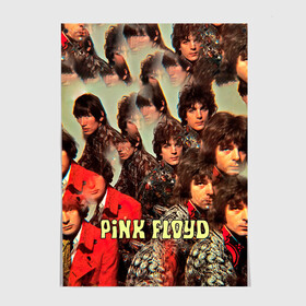 Постер с принтом The Piper at the Gates of Dawn - Pink Floyd в Новосибирске, 100% бумага
 | бумага, плотность 150 мг. Матовая, но за счет высокого коэффициента гладкости имеет небольшой блеск и дает на свету блики, но в отличии от глянцевой бумаги не покрыта лаком | pink floyd | pinkfloyd | альбом | арт | артрок | дэвид гилмор | пинк флойд | пинкфлойд | прогрессивный | психоделический | ричард райт | роджер уотерс | рок группа | сид барретт | симфонический | спэйс | эйсид