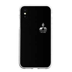 Чехол для iPhone XS Max матовый с принтом Mitsubishi   Carbon and Metal в Новосибирске, Силикон | Область печати: задняя сторона чехла, без боковых панелей | auto | autosport | avto | car | carbon | mitsubishi | race | street racing | авто | автоспорт | гонки | карбон | марка | машина | металл | митсубиси | митсубиши | мицубиси | мицубиши | тачка