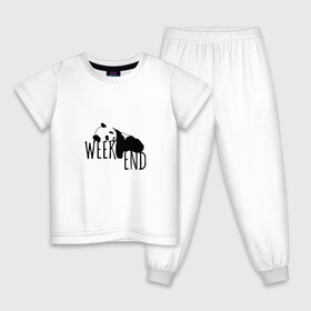 Детская пижама хлопок с принтом Пандочка (новогодняя) в Новосибирске, 100% хлопок |  брюки и футболка прямого кроя, без карманов, на брюках мягкая резинка на поясе и по низу штанин
 | Тематика изображения на принте: 2022 | девушке | на подарок | новый год | панда | рождество