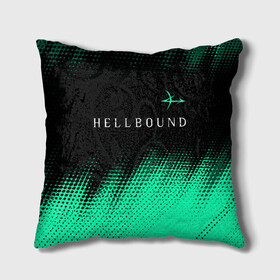 Подушка 3D с принтом HELLBOUND   ARROWHEADS   Полутона в Новосибирске, наволочка – 100% полиэстер, наполнитель – холлофайбер (легкий наполнитель, не вызывает аллергию). | состоит из подушки и наволочки. Наволочка на молнии, легко снимается для стирки | arrowheads | bound | hell | hellbound | netflix | series | ада | зов | корейский | культура | монстры | полутона | поп | сериал | сериалы