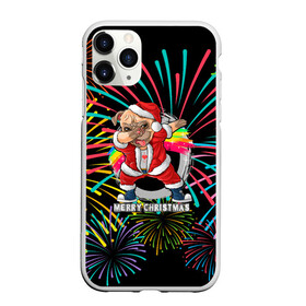 Чехол для iPhone 11 Pro матовый с принтом Merry Christmas Mops Dabbing. в Новосибирске, Силикон |  | 2022 | dabbing | happy new year | merry christmas | mops dabbing | год тигра | зима близко | нг | новогодний | новый год | новый год 2022 | рождество | салют | символ 2022 года | собака