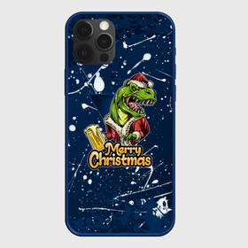 Чехол для iPhone 12 Pro Max с принтом Merry Christmas Пивозавр. в Новосибирске, Силикон |  | 2022 | happy new year | merry christmas | год тигра | дино | динозавр | зима близко | нг | новогодний | новый год | новый год 2022 | рождество | снежинки | тигр