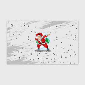 Бумага для упаковки 3D с принтом Merry Christmas Santa Dabbing. в Новосибирске, пластик и полированная сталь | круглая форма, металлическое крепление в виде кольца | 2022 | dabbing | happy new year | merry christmas | santa dabbing | год тигра | зима близко | нг | новогодний | новогодний тигр | новый год | новый год 2022 | рождество | символ 2022 года | снежинки