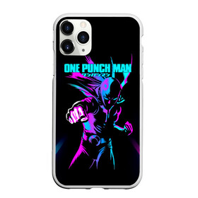 Чехол для iPhone 11 Pro Max матовый с принтом Неоновый Сайтама One Punch-Man в Новосибирске, Силикон |  | Тематика изображения на принте: hagemanto | one punch man | one punchman | onepunchman | saitama | sensei | аниме | ван панч мен | ванпанчмен | лысый плащ | манга | сайтама | сильнейший человек | учитель | человек одинудар | человек одного удара