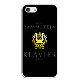 Чехол для iPhone 5/5S матовый с принтом Rammstein XXI - Klavier в Новосибирске, Силикон | Область печати: задняя сторона чехла, без боковых панелей | lindemann | rammstein | ramstein | till lindemann | альбом | кристоф шнайдер | лоренц | метал | немецкая | оливер ридель | пауль ландерс | раммштайн | рамштайн | рихард круспе | рок группа | тилль линдеманн