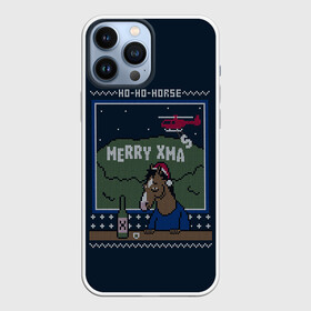 Чехол для iPhone 13 Pro Max с принтом HO HO HORSE в Новосибирске,  |  | 2022 | bad | christmas | cold | ha | hipster | ho | horse | klaus | man | merry | new | santa | snow | winter | year | вязаный | год | дед | зима | клаус | конь | лошадь | мороз | новый | рождество | санта | снег | ха | хипстер | х